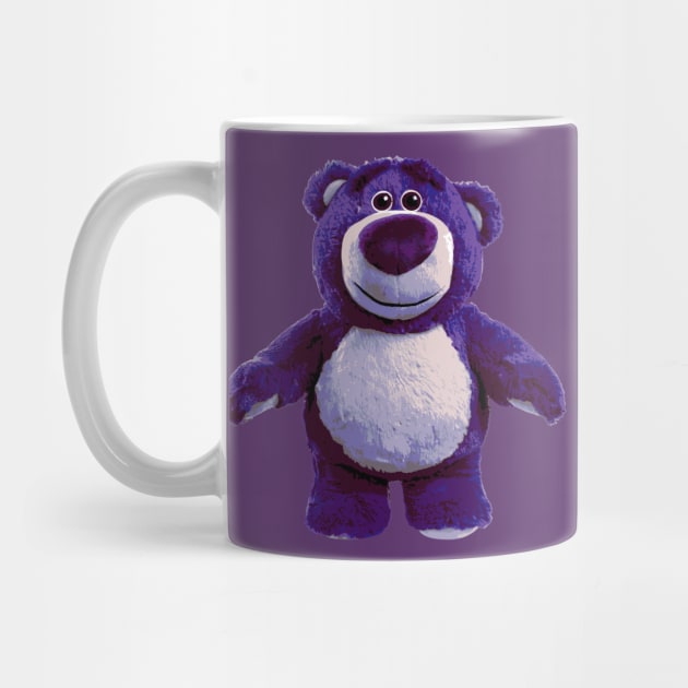 Purple Bear by byb